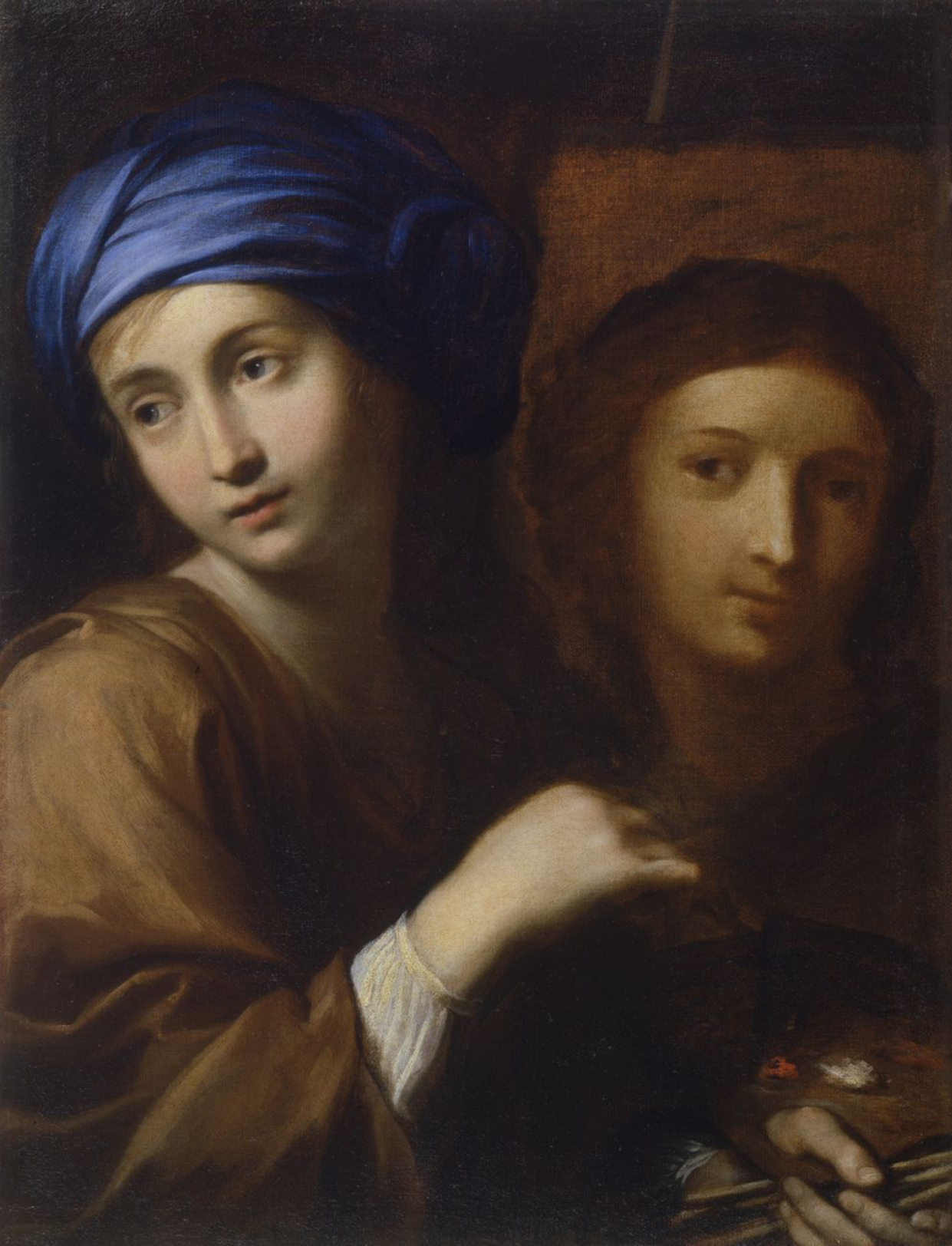 Self-Portrait (Allegory of painting) by Ginevra Cantofoli