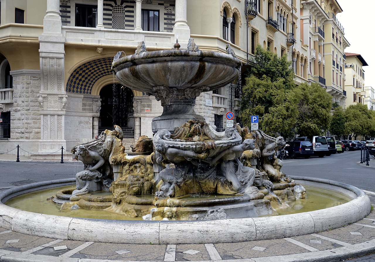 Fontana delle Rane by Gino Coppedè