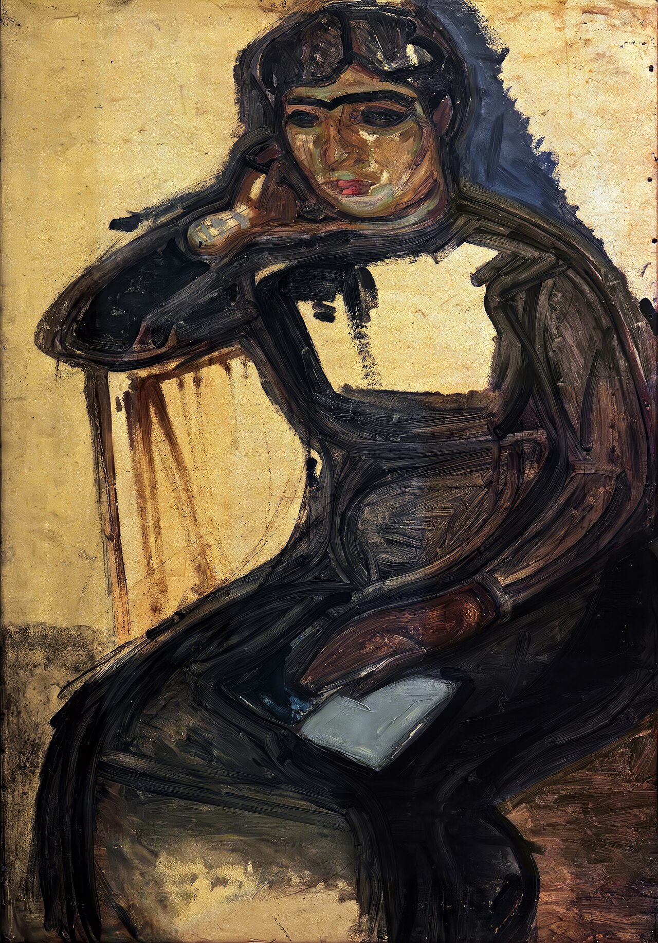 Sketch for female figure by Gino Rossi