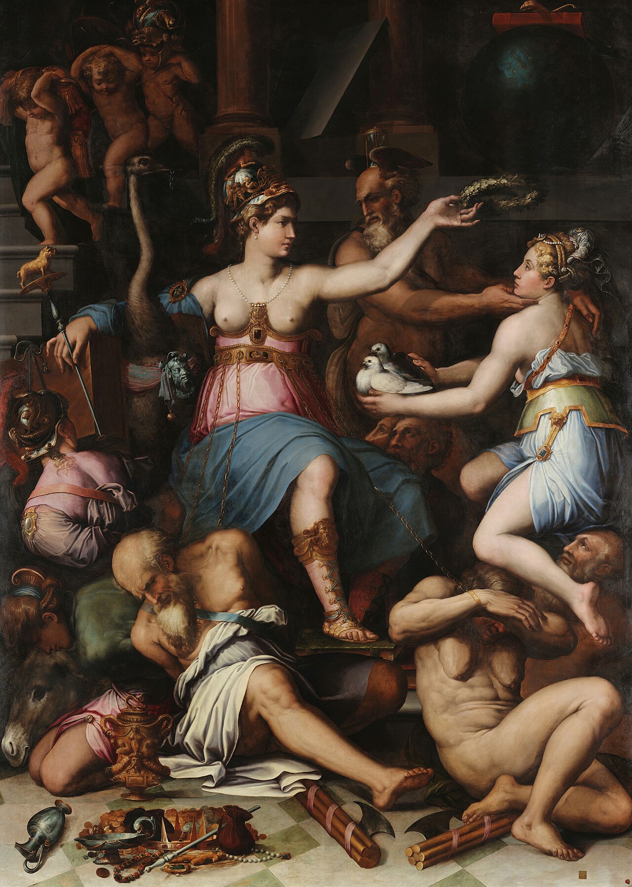 Allegory of justice and truth by Giorgio Vasari