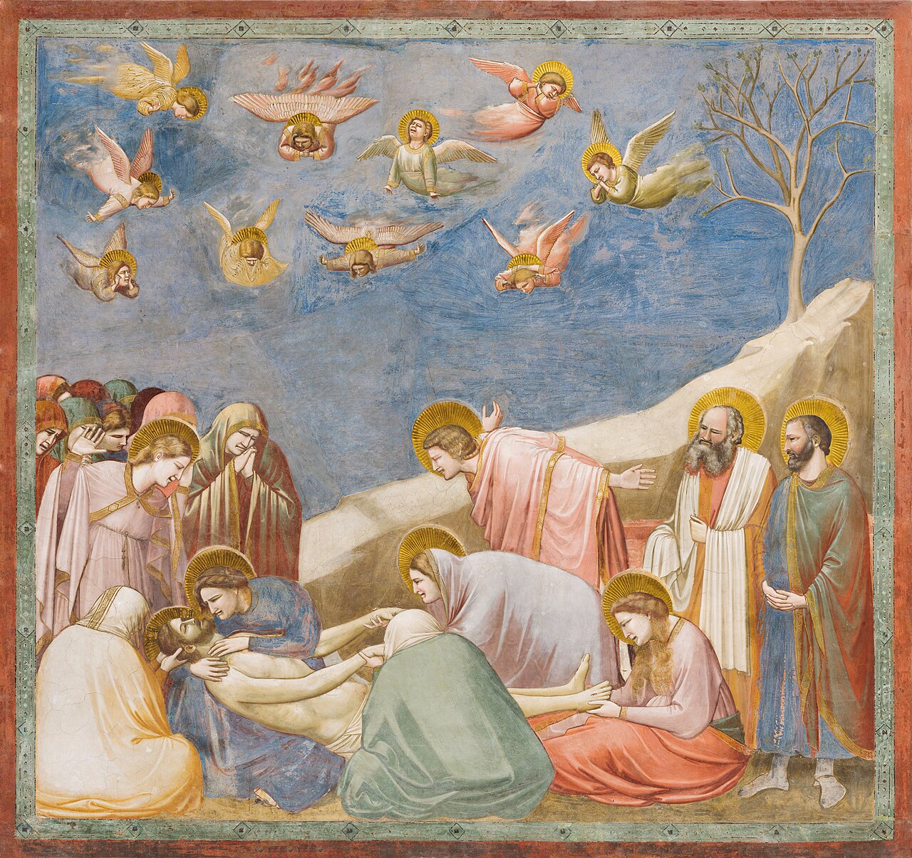 Lamentation by Giotto