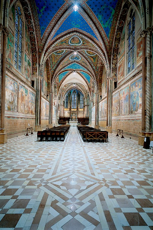 Scenes of the life of Sant Francis by Giotto