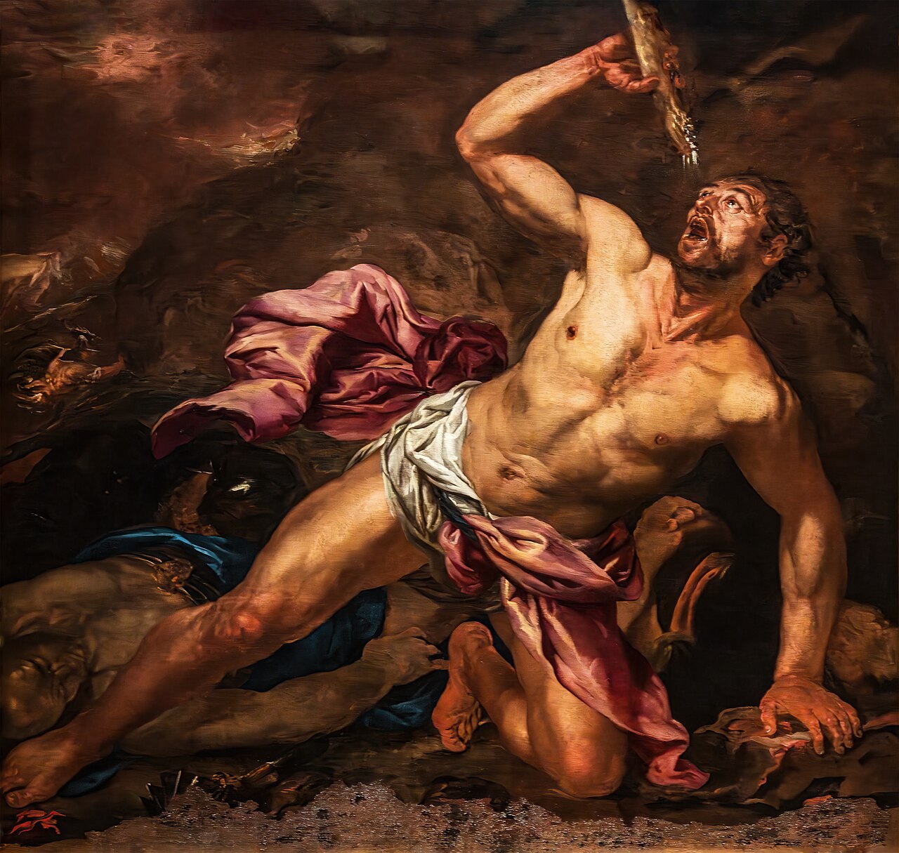 Samson by Giovan Battista Langetti