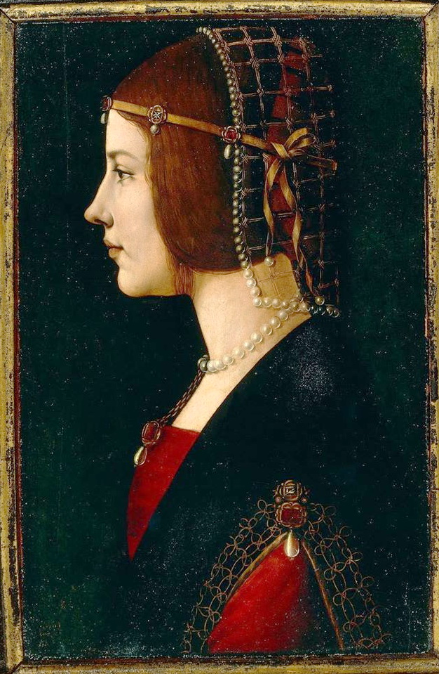 Portrait of a Lady by Giovanni Ambrogio de Predis