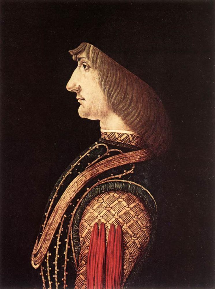 Portrait of a man by Giovanni Ambrogio de Predis