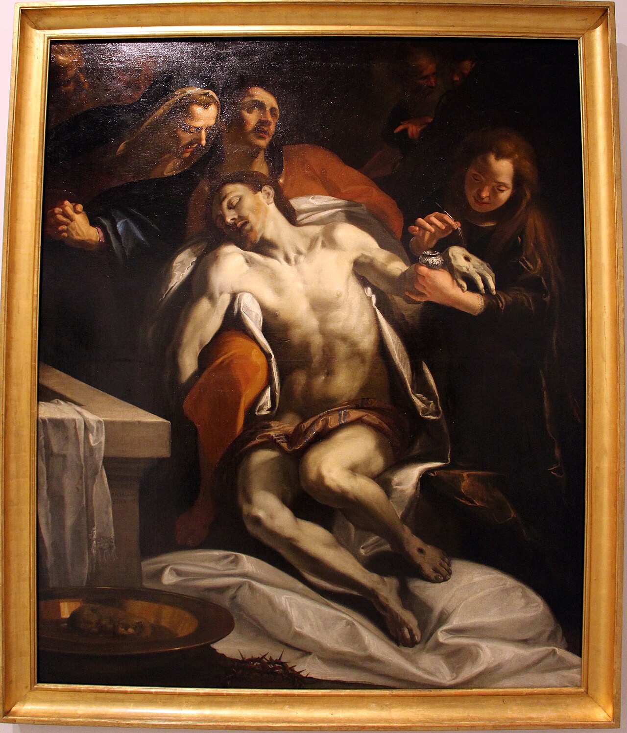 Deposition by Giovanni Andrea Ansaldo