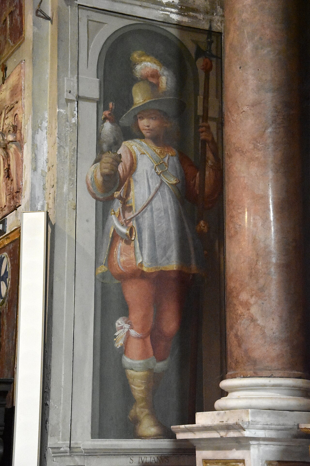Saint Julian the Hospitaller by Giovanni Andrea Ansaldo