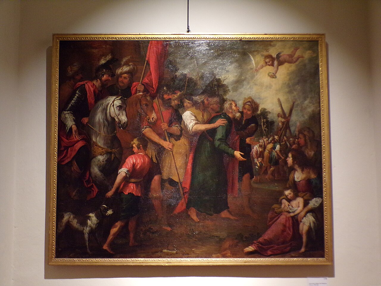 Saint Andrew led to martyrdom by Giovanni Andrea de Ferrari