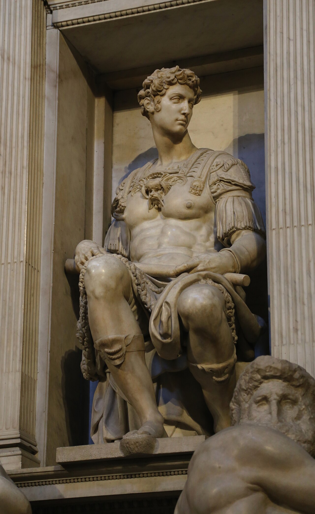 Portrait of Giuliano de' Medici, Duke of Nemours by Giovanni Angelo Montorsoli