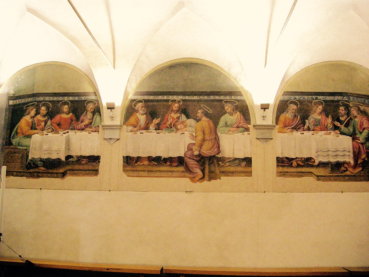 The Last Supper by Giovanni Antonio Sogliani