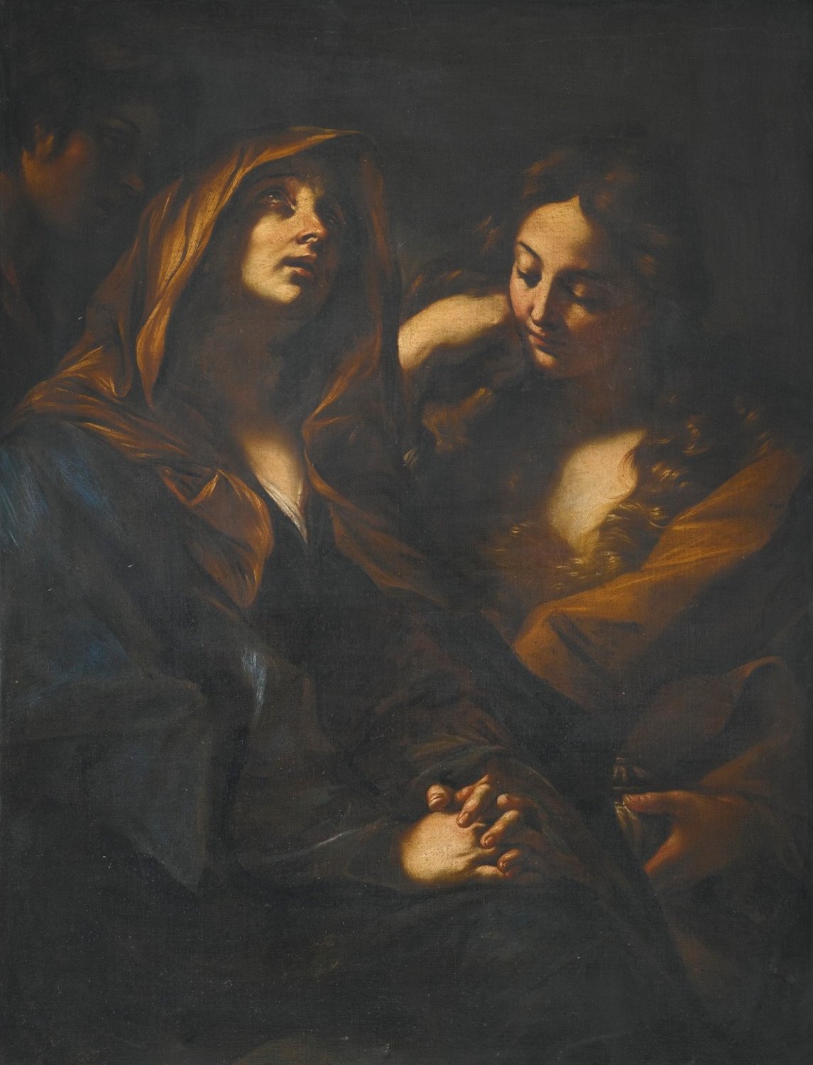 The Two Maries with Saint John the Evangelist by Giovanni Battista Benaschi