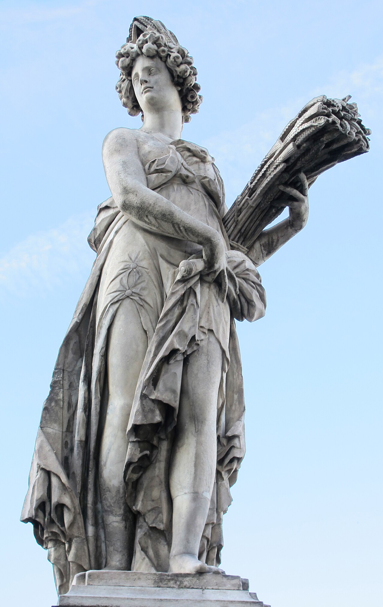 summer by Giovanni Battista Caccini by Giovanni Battista Caccini