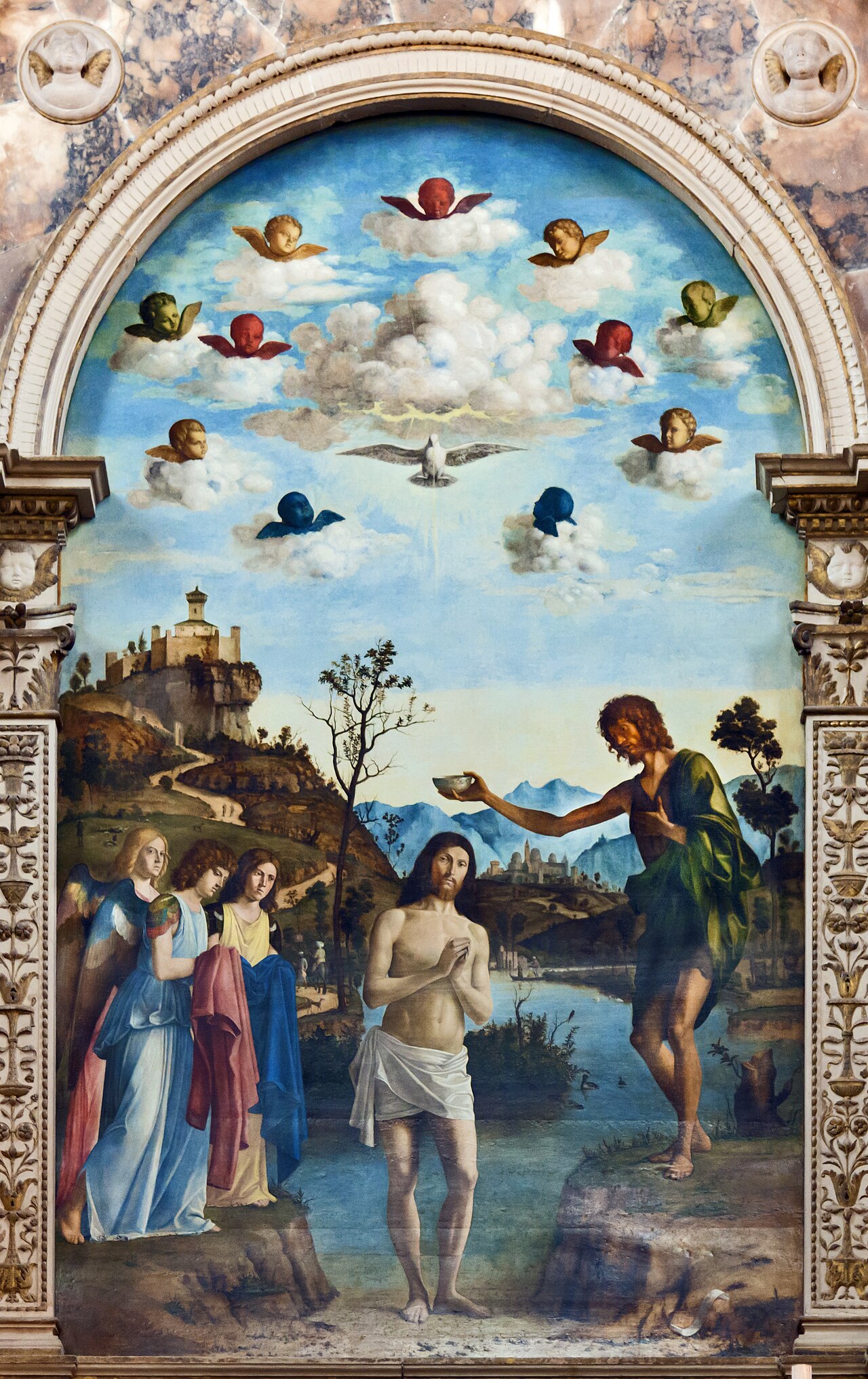 Baptism of Christ by Giovanni Battista Cima da Conegliano