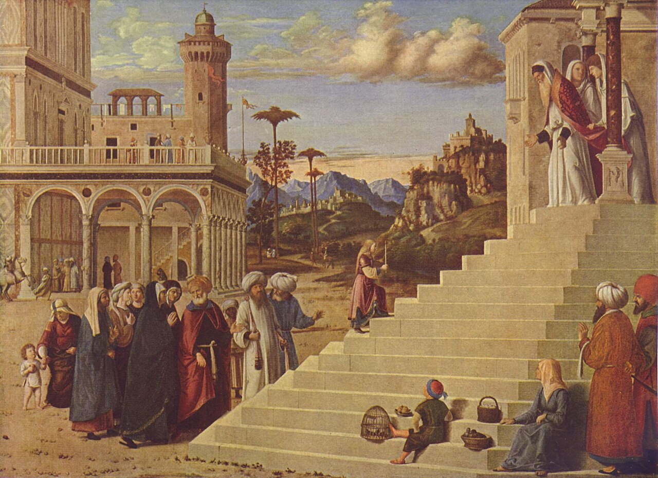 Presentation of the Virgin Mary at the Temple by Giovanni Battista Cima da Conegliano
