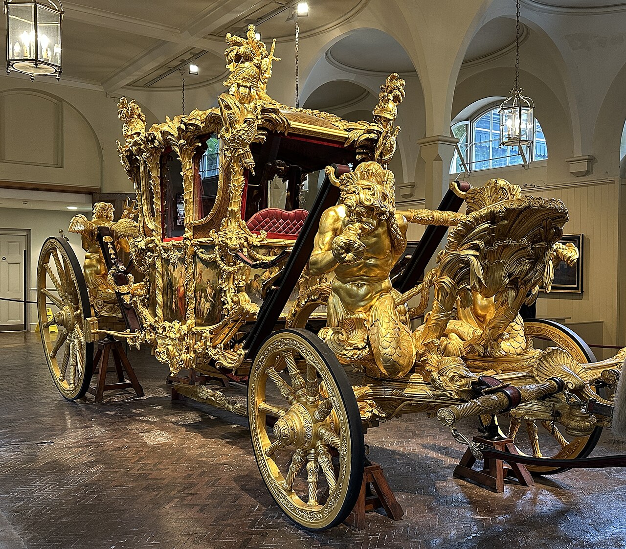 Gold State Coach by Giovanni Battista Cipriani