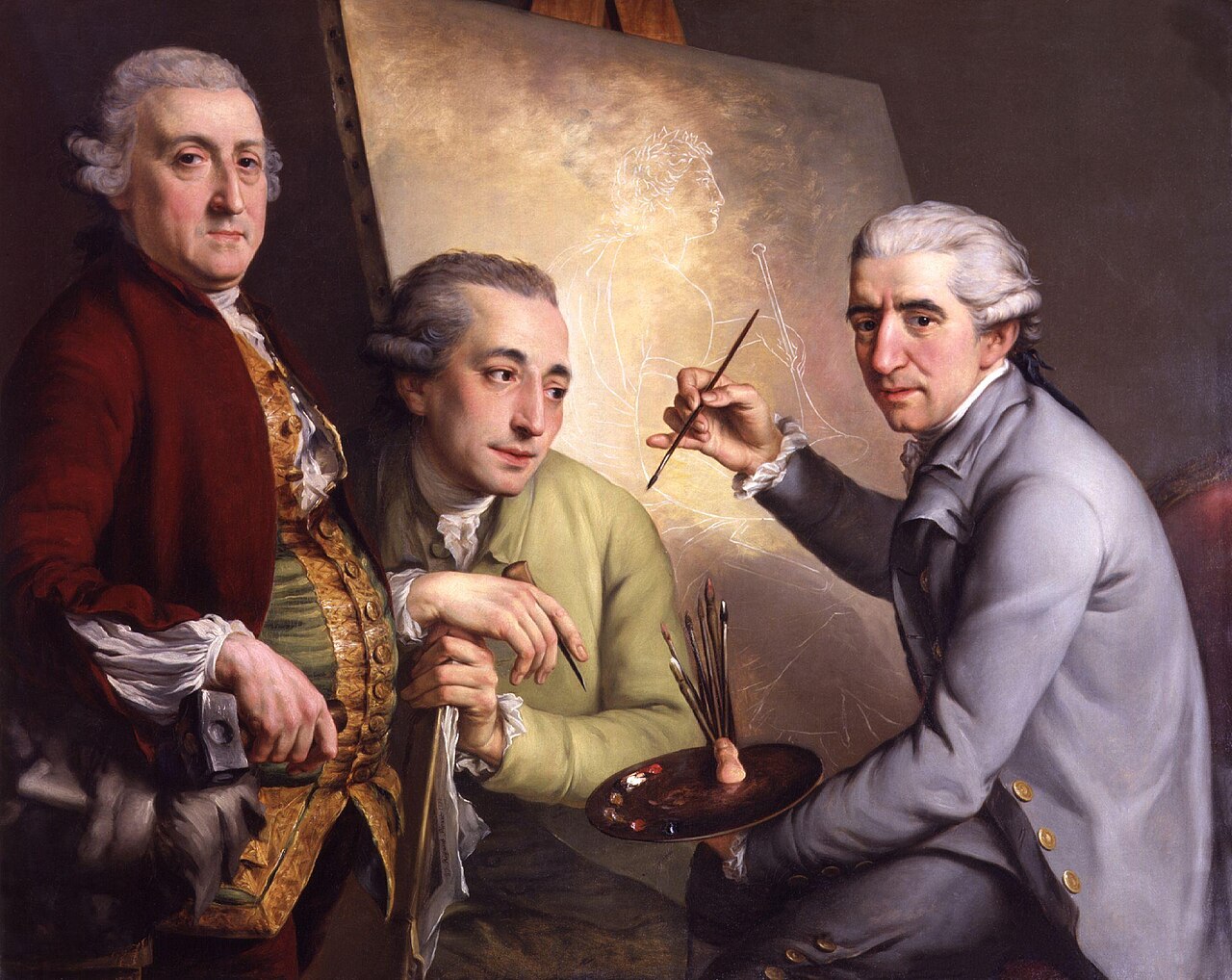 Portrait of Giovanni Battista Cipriani