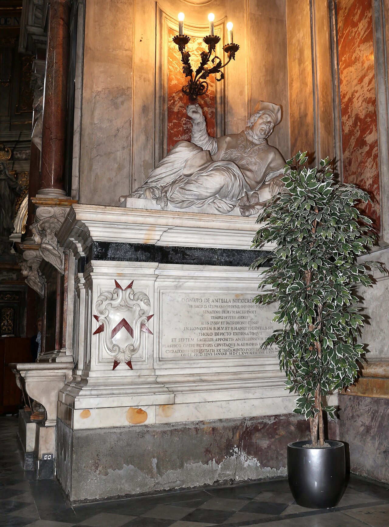 Donato Dell'Antella Tomb by Giovanni Battista Foggini