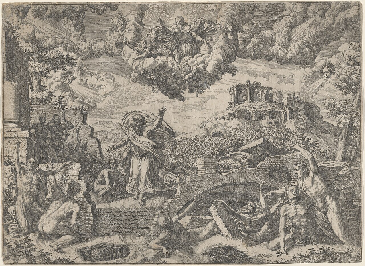 The Vision of Ezekiel by Giovanni Battista Fontana