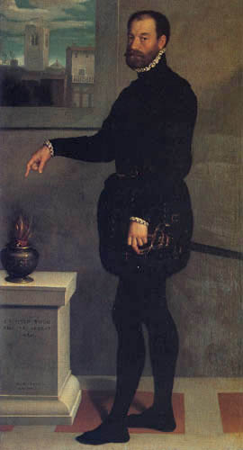 Portrait of Pietro Secco Suardo by Giovanni Battista Moroni