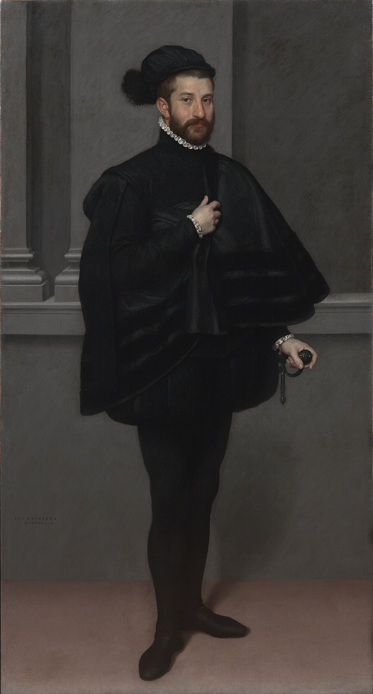 The Black Knight by Giovanni Battista Moroni
