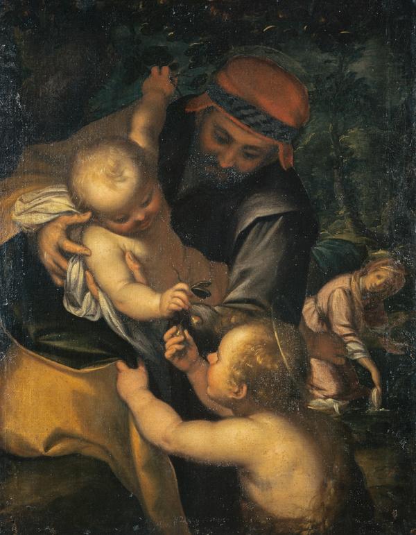The Rest on the Flight into Egypt by Giovanni Battista Paggi