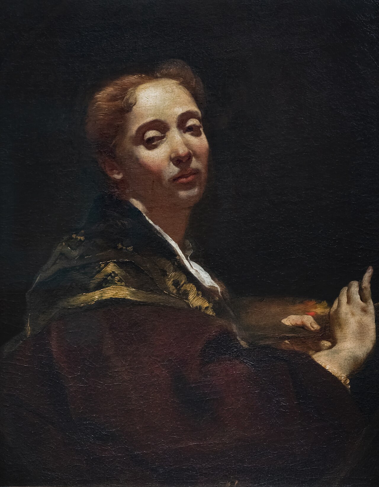 Portrait of Giulia Lama by Giovanni Battista Piazzetta