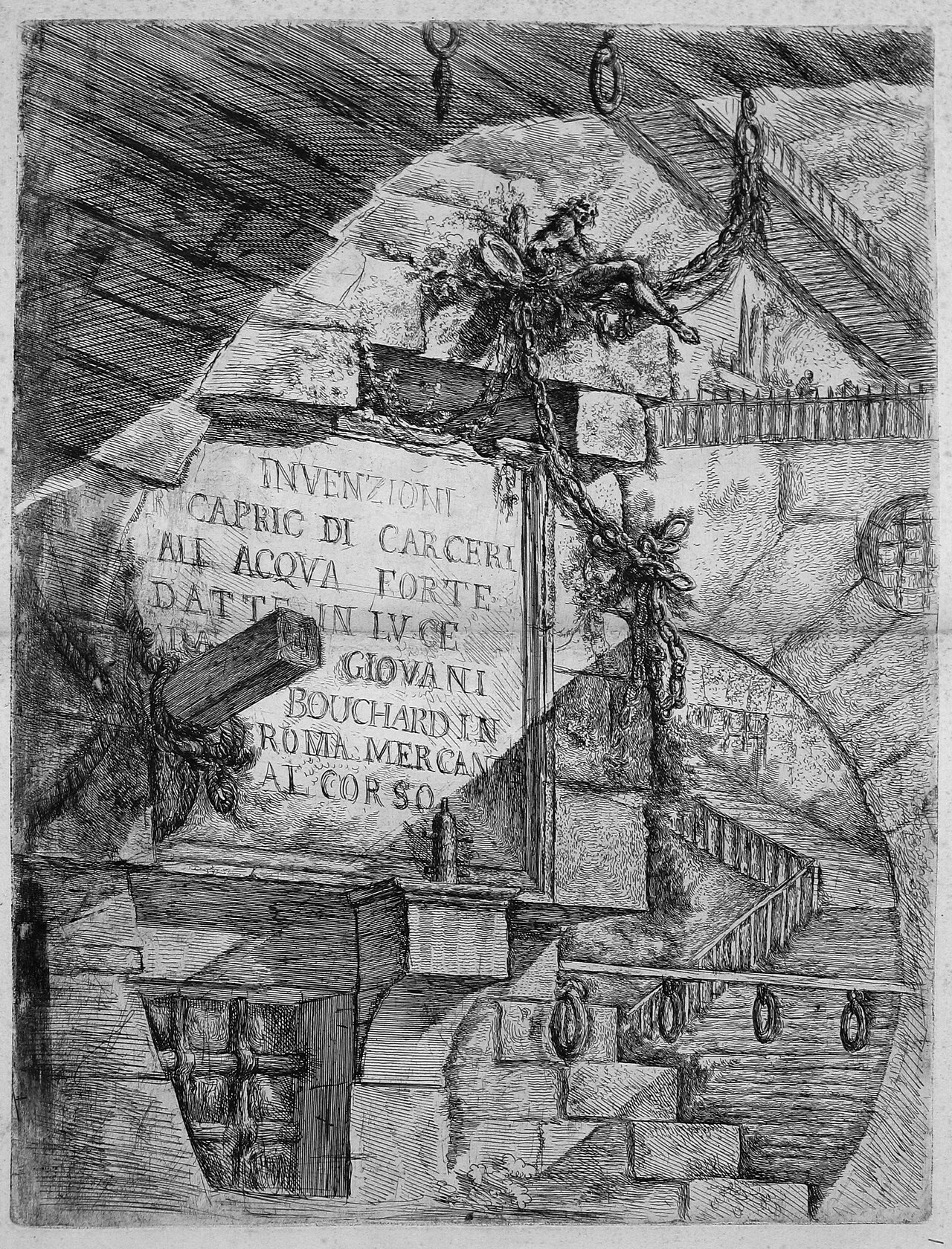 Le Carceri d'Invenzione by Giovanni Battista Piranesi