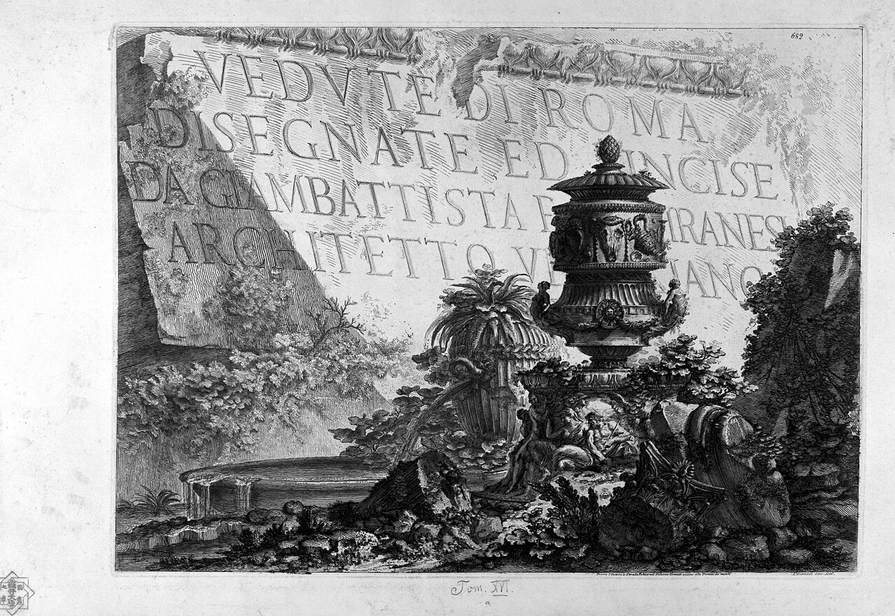 Vedute di Roma by Giovanni Battista Piranesi