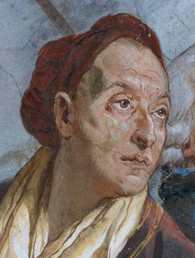 Portrait of Giovanni Battista Tiepolo