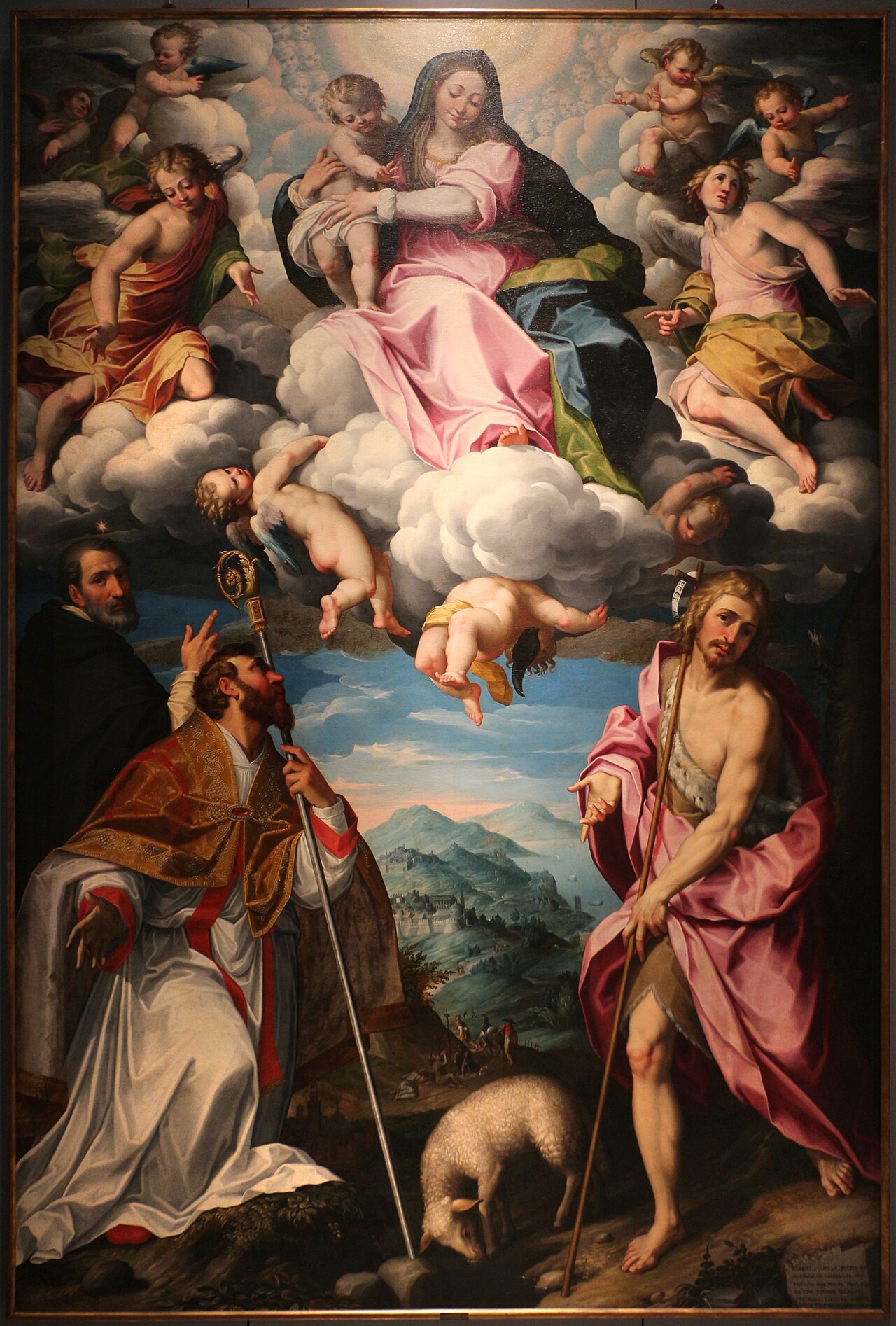 Madonna in Glory by Giovanni Battista Trotti