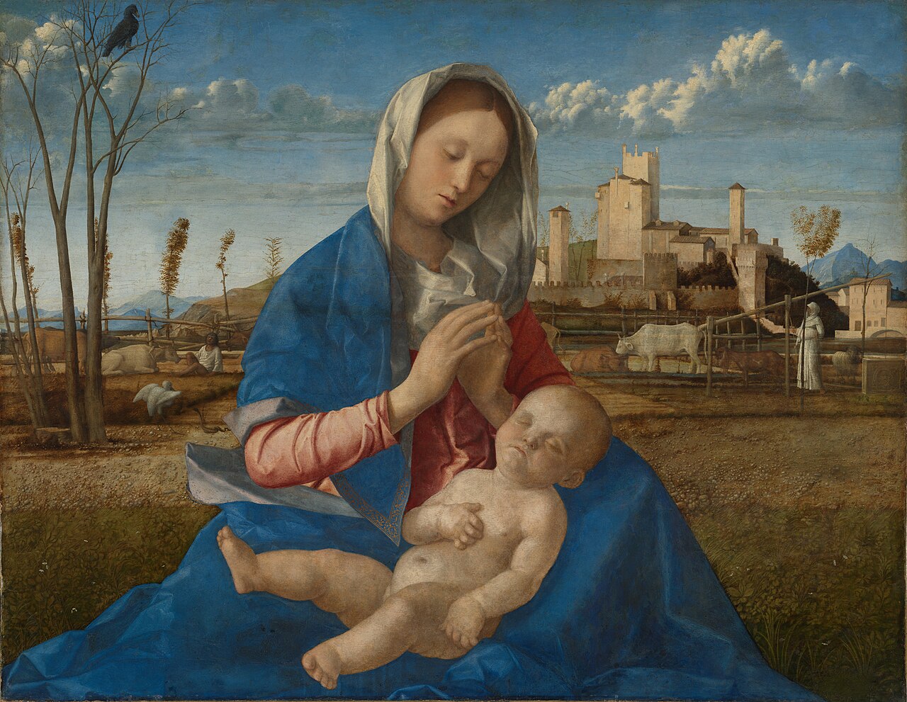 Madonna del Prato by Giovanni Bellini