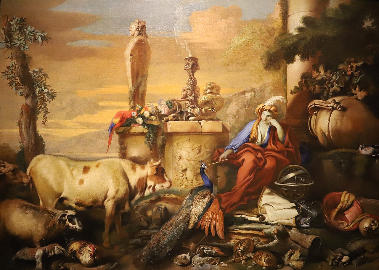 The sorceress Circe by Giovanni Benedetto Castiglione