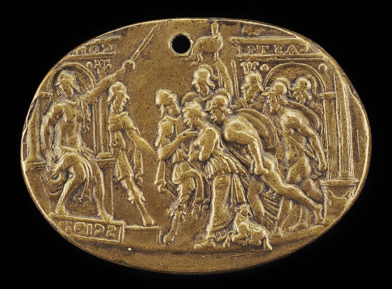 The Continence of Scipio [reversed sense] by Giovanni Bernardi