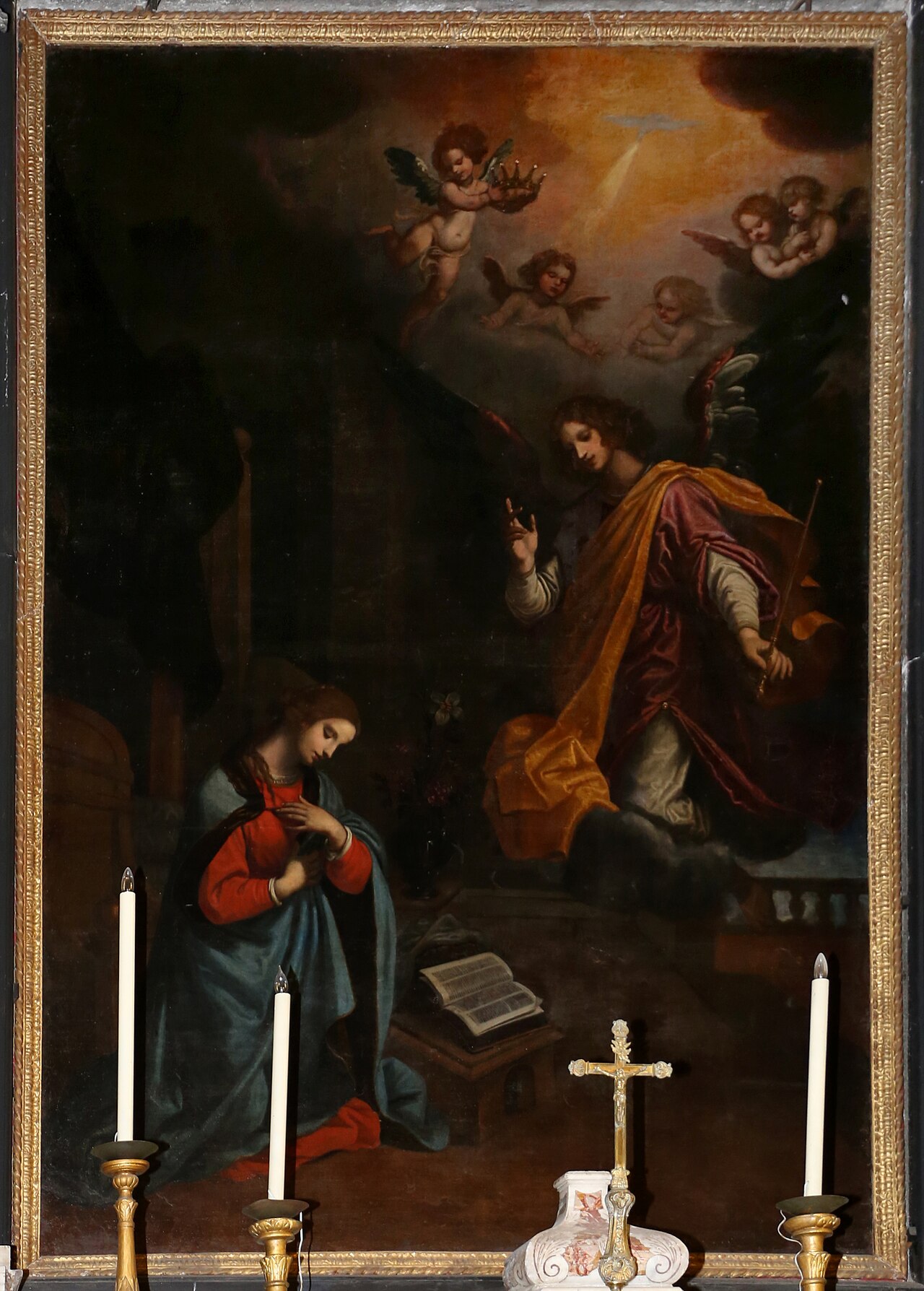 Annunciation by Giovanni Biliverti