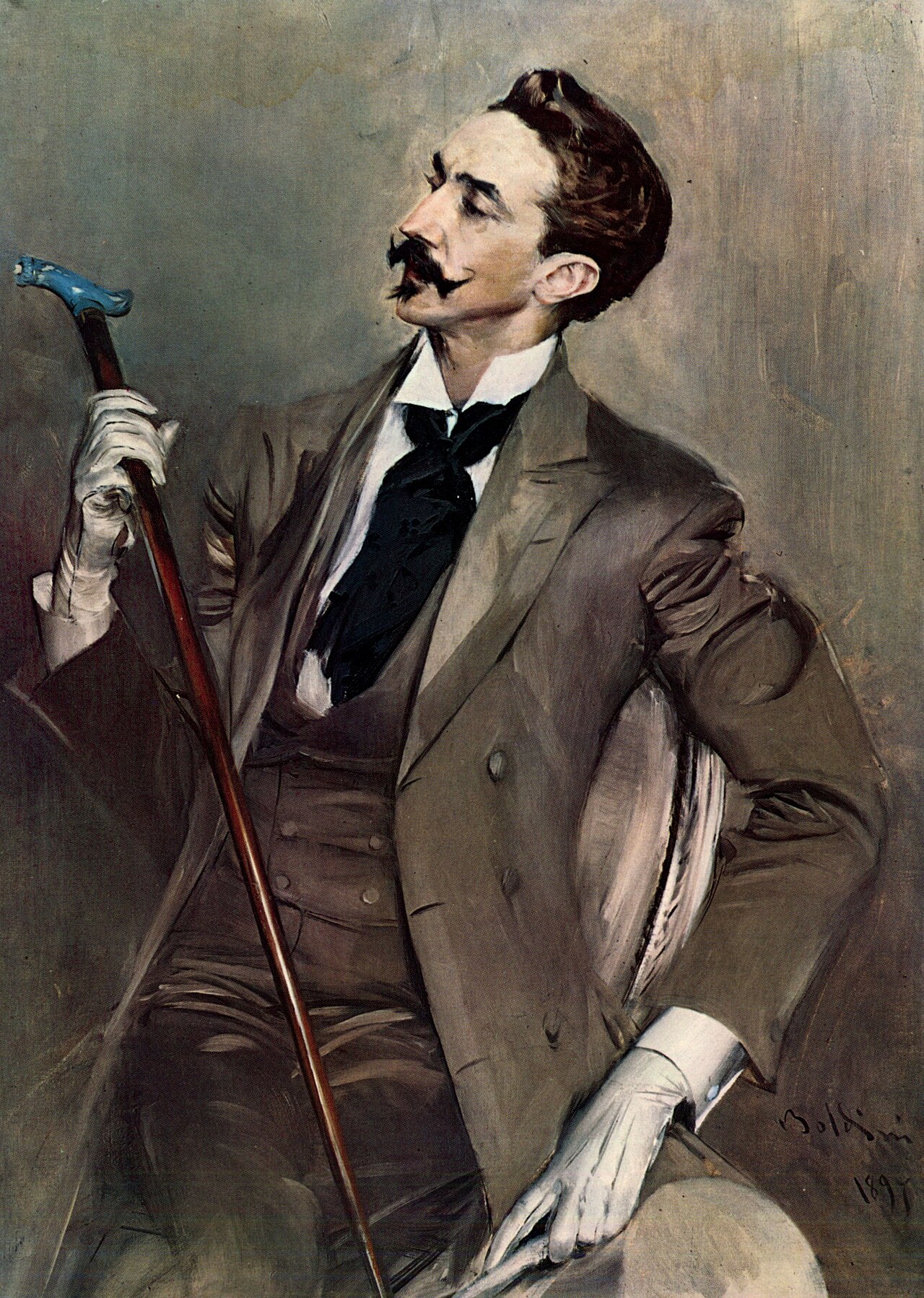 Portrait of Robert de Montesquiou by Giovanni Boldini