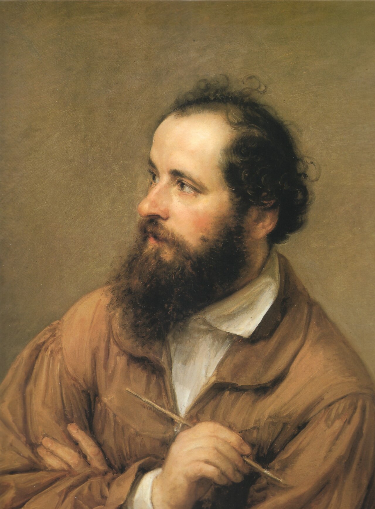 Porträt des Giacomo Trecourt (1812-1882) by Giovanni Carnovali