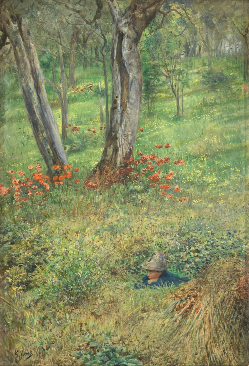 A Woodland Hideout by Giovanni Costa