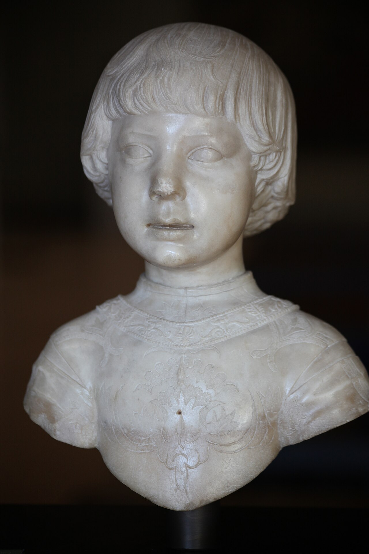 Bust of a child by Giovanni Cristoforo Romano