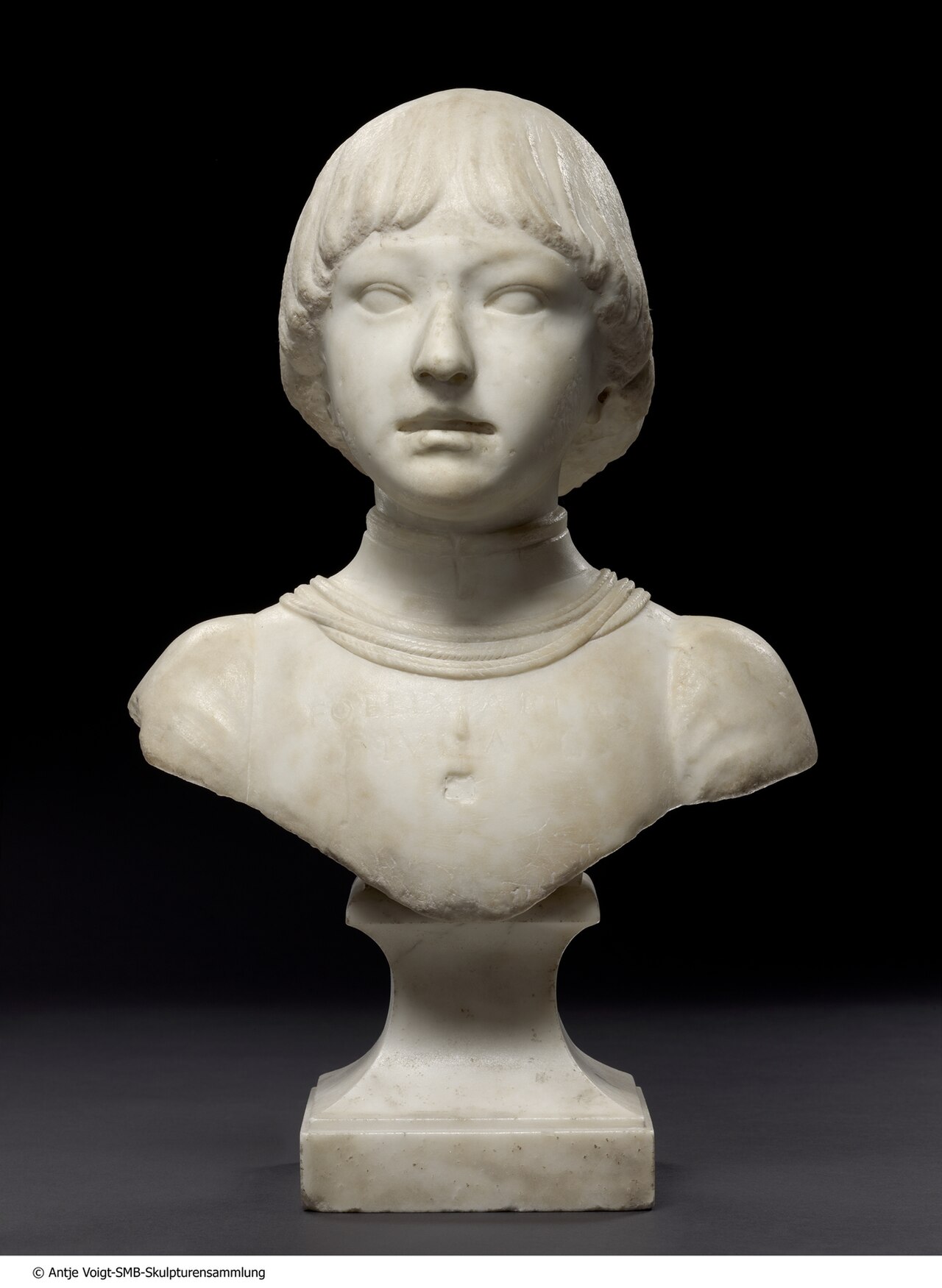 Bust of a Young Boy About Six Years by Giovanni Cristoforo Romano