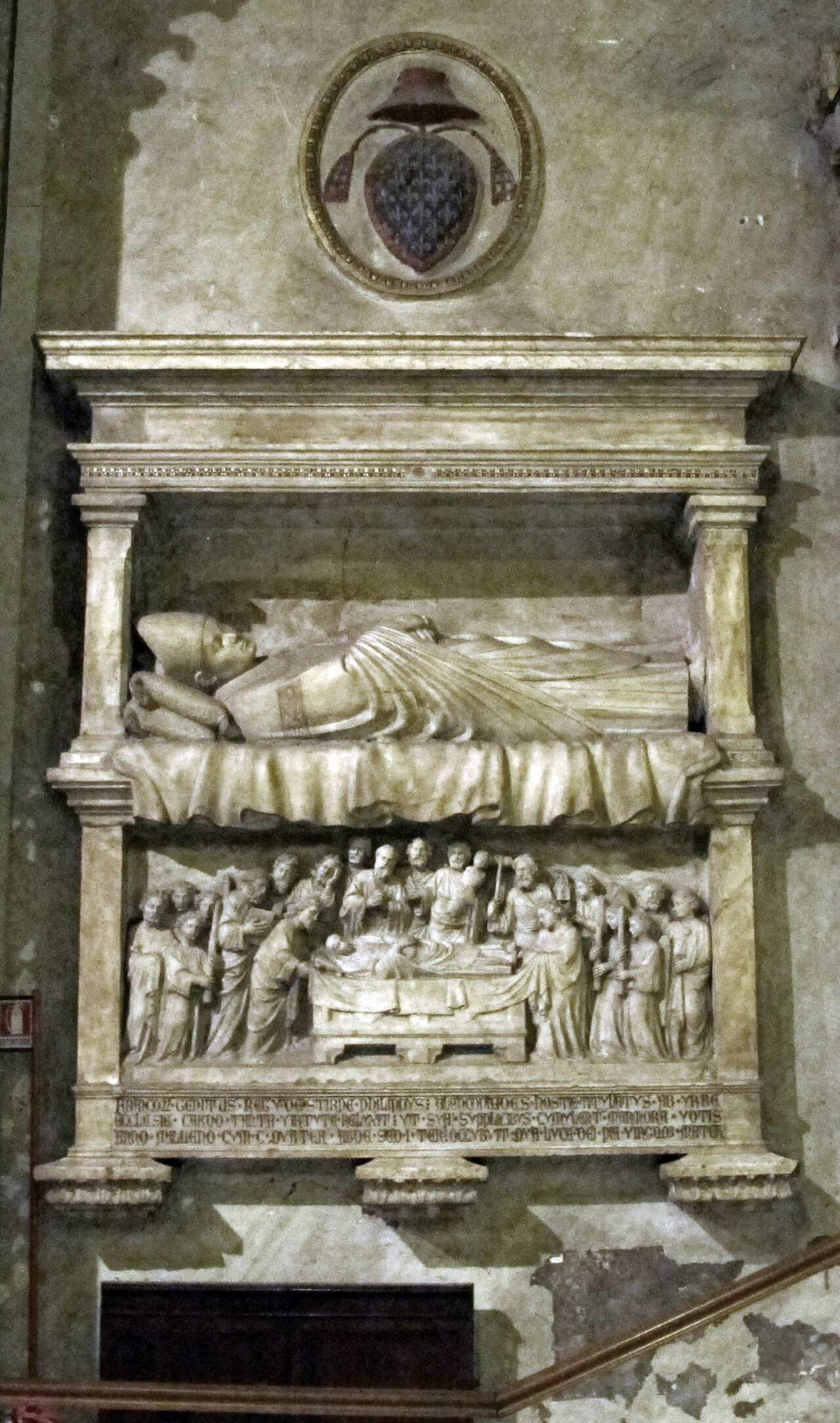 Tomb of Cardinal Philippe d'Alençon by Giovanni d'Ambrogio