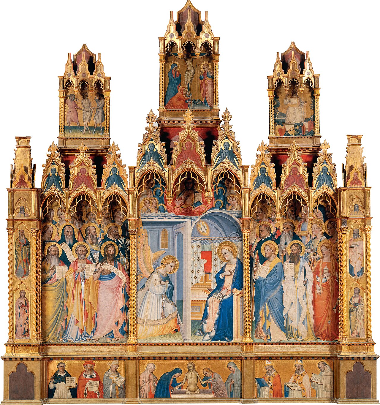 Polyptych of the Annunciation by Giovanni del Biondo