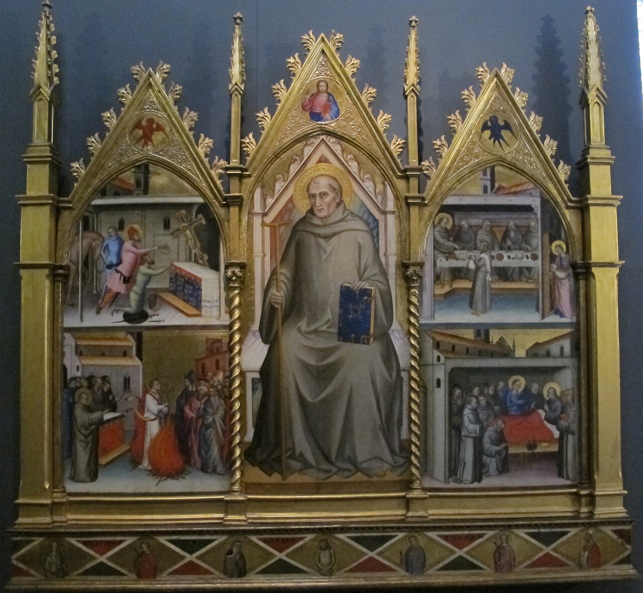 Stories of the life of Saint John Gualberto by Giovanni del Biondo