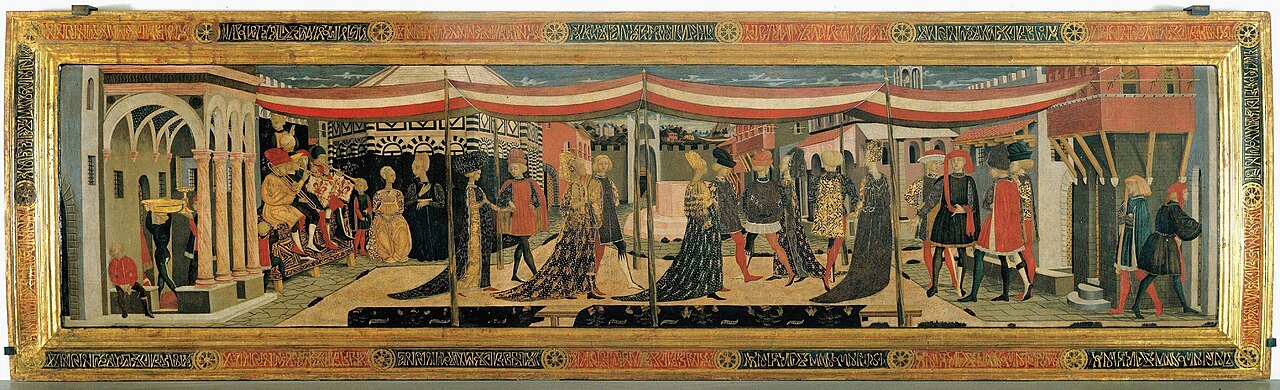 Cassone Adimari by Giovanni di ser Giovanni Guidi