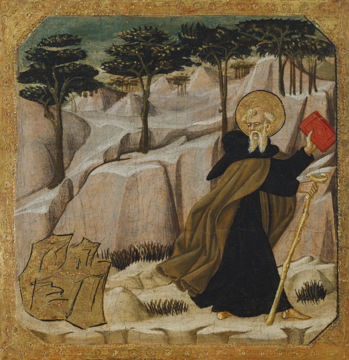 Saint Anthony Abbot Tempted by Gold by Giovanni di ser Giovanni Guidi