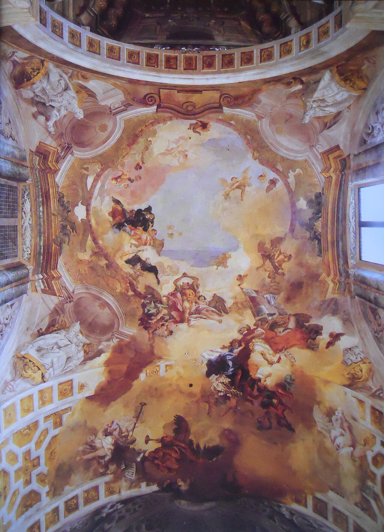 Saints Faustinus, Jovita, Benedict, and Scholastica by Giovanni Domenico Tiepolo