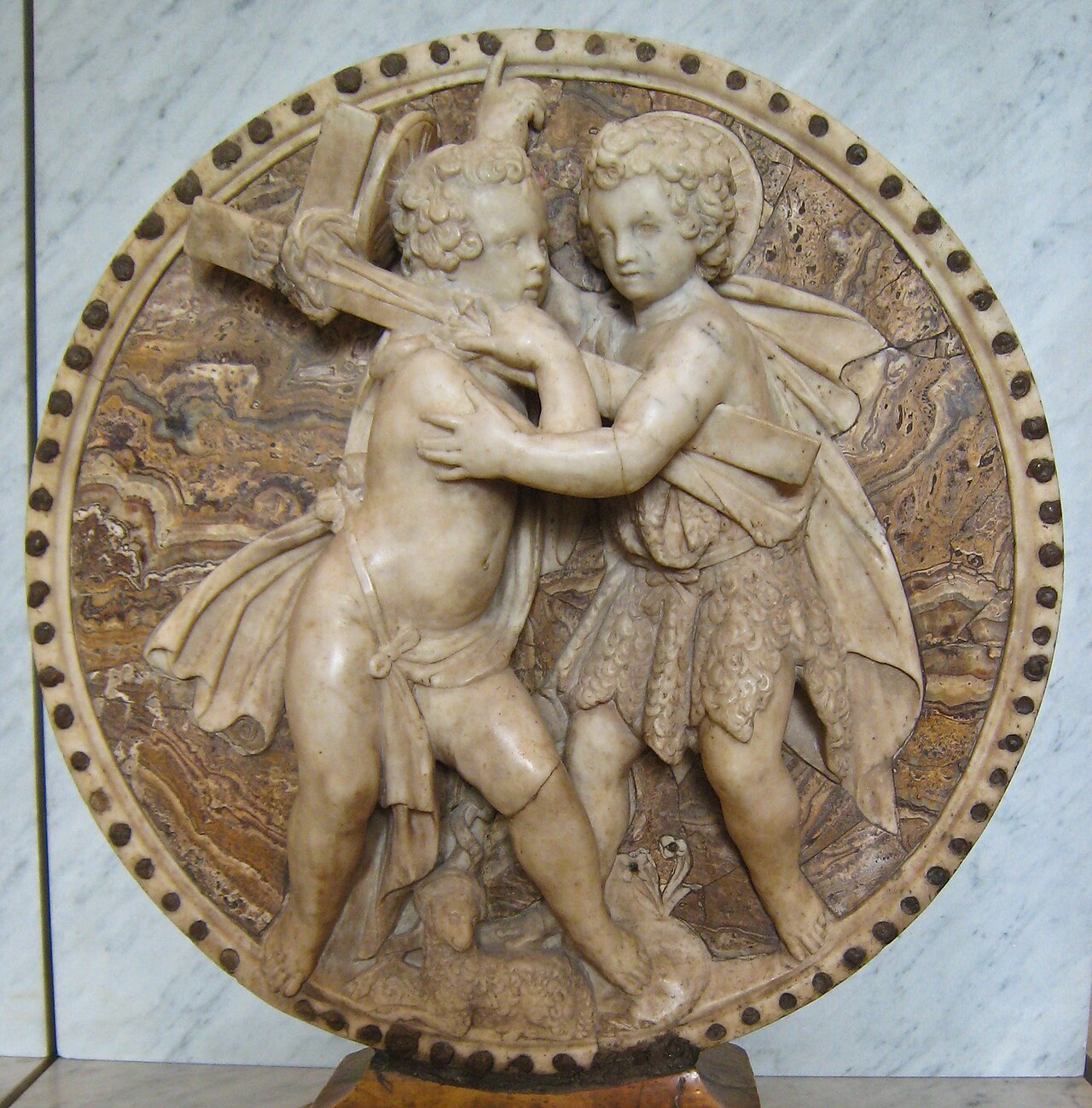 Jesus and the Saint John the Baptist as Children by Giovanni Francesco Rustici