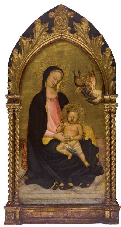 Madonna and Child with musician angels by Giovanni Francesco Toscani
