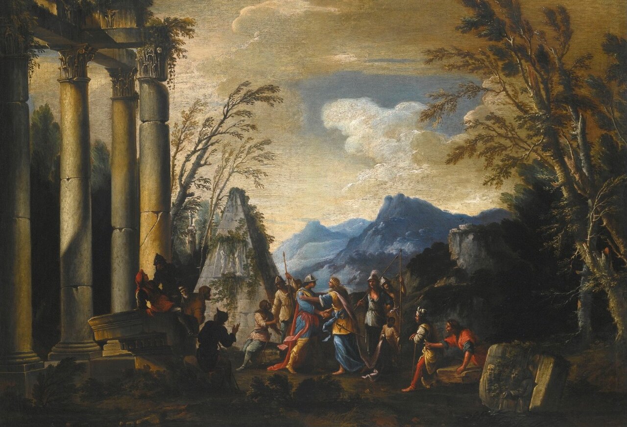 Alexander the Great and Thalestris by Giovanni Ghisolfi