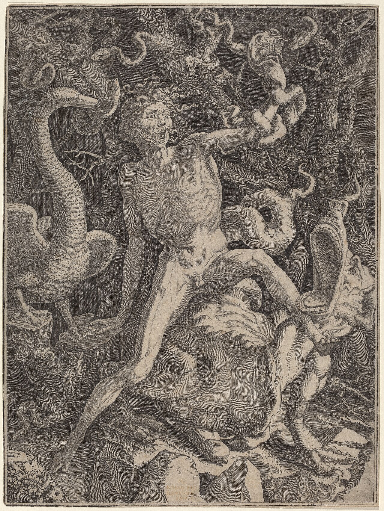 Fury by Giovanni Jacopo Caraglio