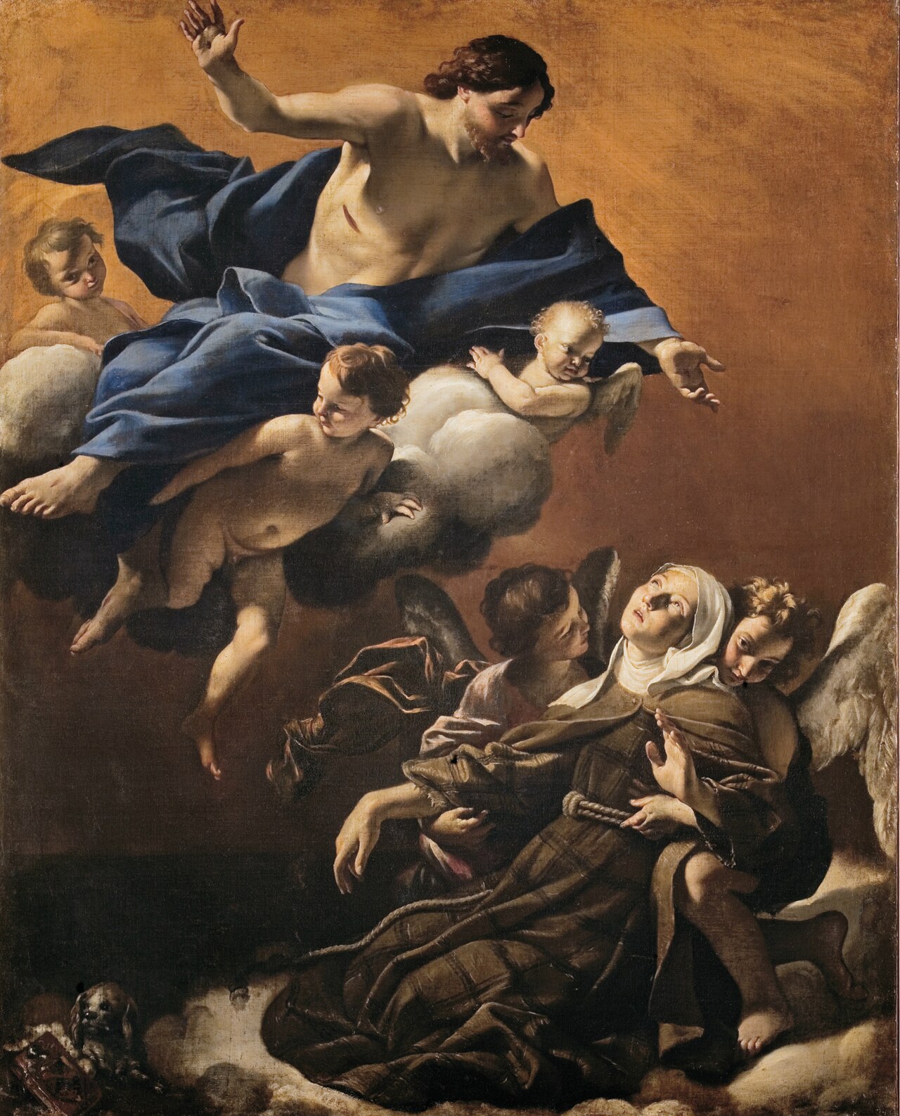 Ecstasy of Saint Margaret of Cortona by Giovanni Lanfranco